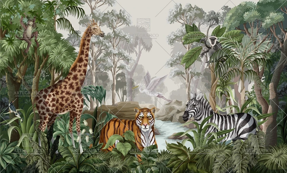 Фреска Artegrafico Savanna AG-SVN-009